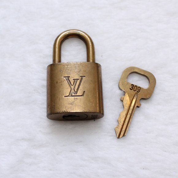 Louis Vuitton R1000 Brass Lock #309 with 1 Key